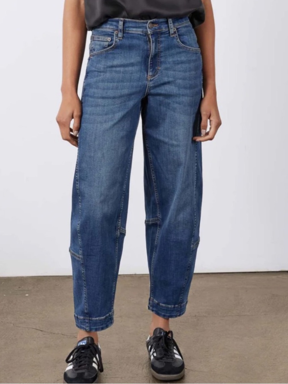 Ruti Ultimate Barrel Jeans Size 0 | Premium Sculpted Denim | Retail $269